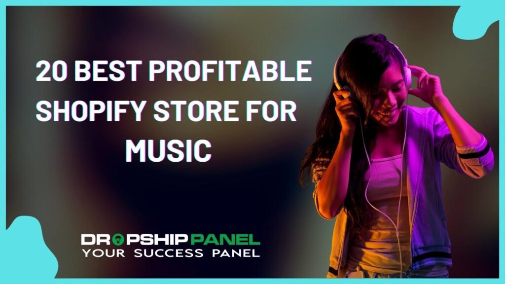 20 Best Profitable shopify Store for music