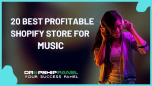 20 Best Profitable shopify Store for music